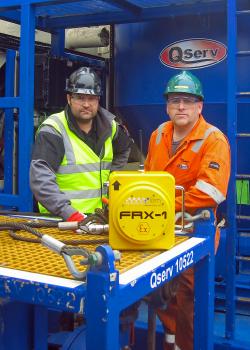 2) The FRX1 is light and easy to handle but tough enough to cope with extreme site conditions