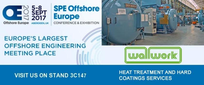 3) Visit Wallwork Group on Stand 3C147, Offshore Europe