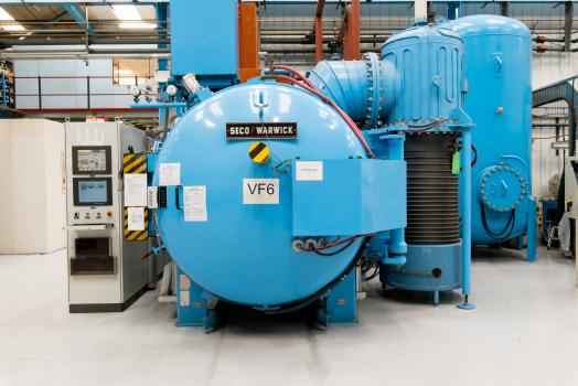 5) An additional vacuum furnace is to be installed as part of the million pound investment